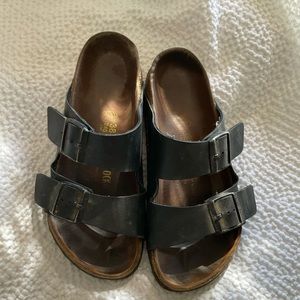 Black Birkenstocks